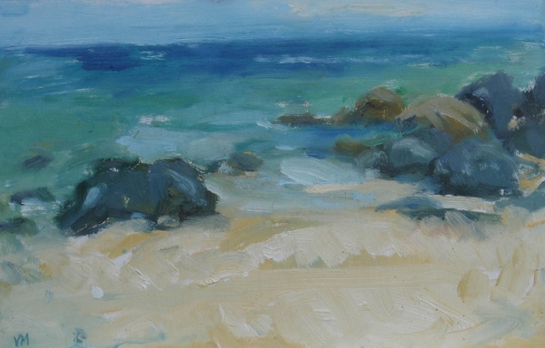 Rocks and Sea, St Ives