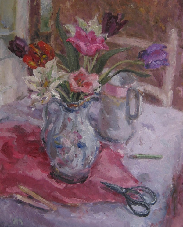Tulips in the studio